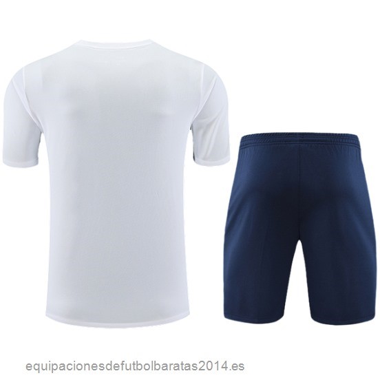 Nuevo Entrenamiento Conjunto Completo Leipzig 23/24 Blanco Azul Baratas